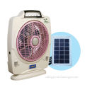 10" rechargeable Emergency light Fan battery fan india
